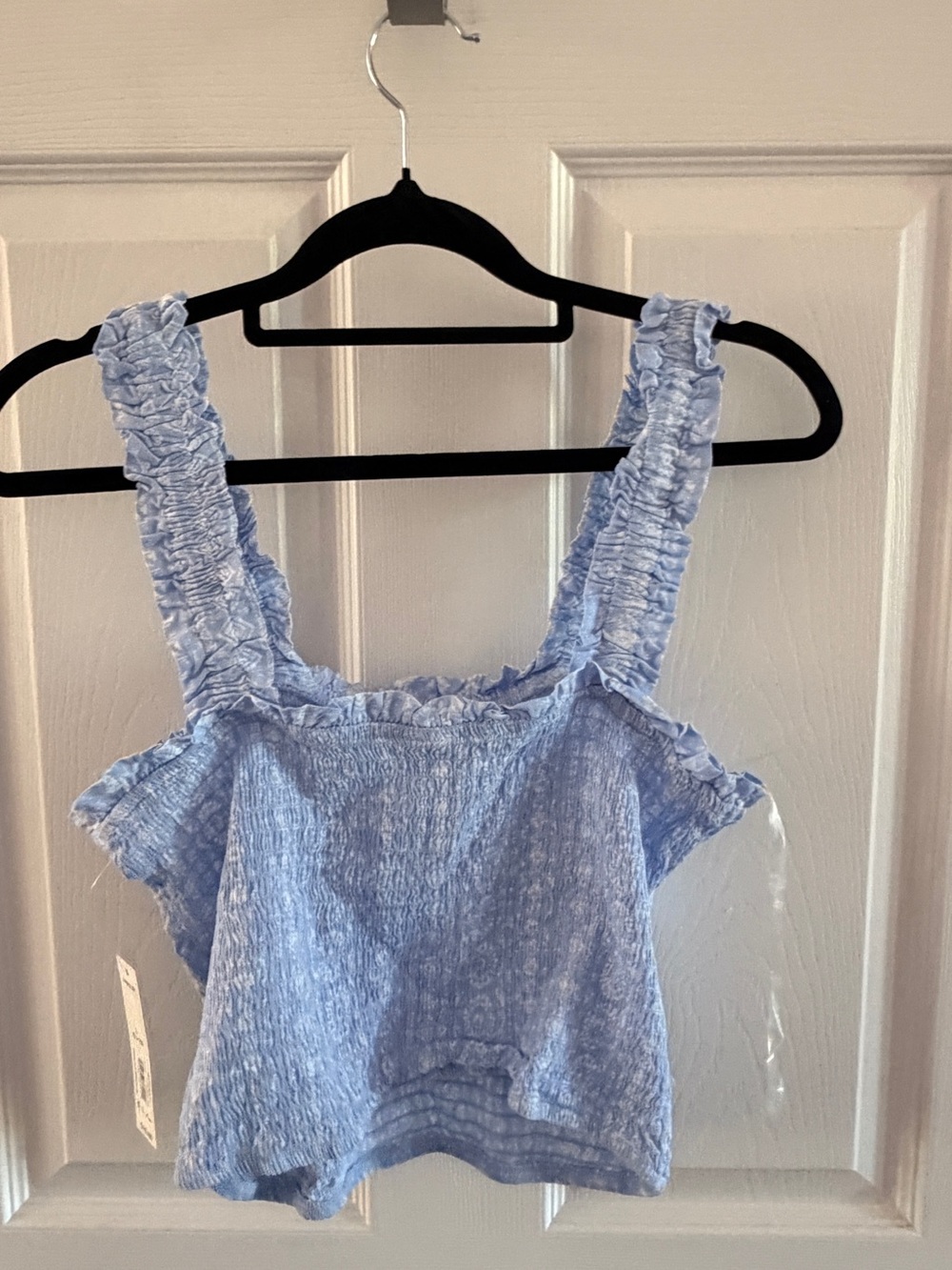 No Boundaries Light Blue Boho Two Piece Maxi Skirt Set size L (11-13) - Picture 4 of 6